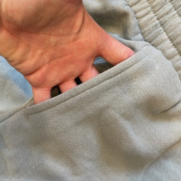 RISEN High Waist Slit Wide Leg pants (sage) - Picture 5 of 5